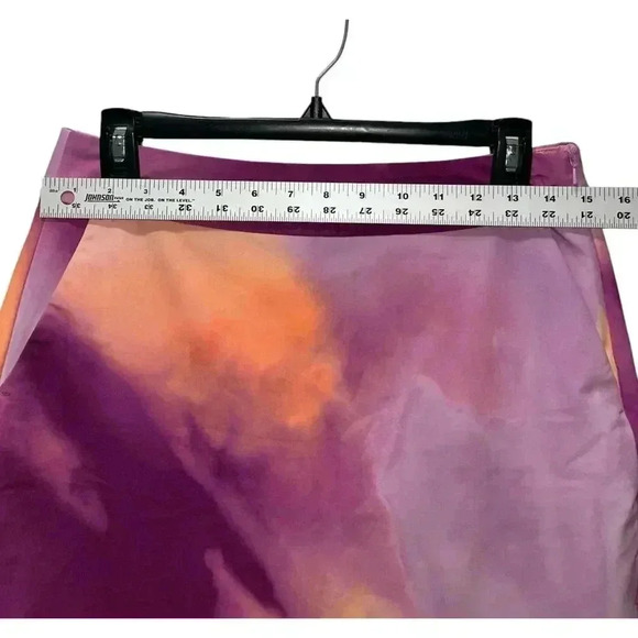 Nike Purple and Orange Mini Skirt Athletic - Picture 5 of 8